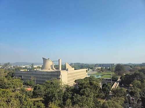 The Capitol Complex, Chandigarh — Le Corbusier's raw-concrete government complex, now a UNESCO World Heritage Site
